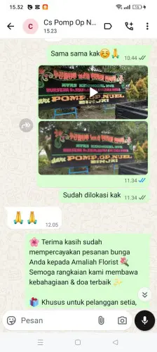Testimonial Papan Bunga kekalik
